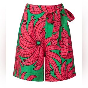 Farm Rio Women’s Banana Pitta Linen Shorts